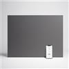 Adax Neo Compact - Convettore da parete intelligente WiFi - 1000W | Controllo smartphone | Stufetta elettrica basso consumo bagno | Scaldino Elettrico | Altezza 420 mm | Grigio KWT | IP24C