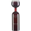 Rosenstein & Söhne Wine Glasses - xxl bicchiere da vino: Bottiglia di vino 2in1 e bicchiere XXL, Stampa, 750 ml (da 2 litri, bottiglia di)