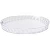 OMADA Vassoio Rotondo 36cm, in Plastica Effetto Diamante, Fondo Antigraffio | Piatto da Portata Ideale per Servire Bevande o Snack per Aperitivi, Diametro Interno 33cm, Collezione Diamond