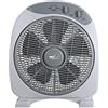 Melchioni VENTILATORE VENTILATORI DA TAVOLO BOX FAN 3 VELOCITA 30CM TIMER 5 PALE MELCHIONI