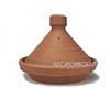 ARTIGIANATO VULCANO Tajine Marocchino grande cm 35 in terracotta naturale non smaltata quindi non tossica