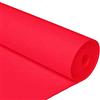 Kadusi - Pezzo di 12 m di gomma EVA, colore rosso 4001, per bricolage, larghezza 90 cm