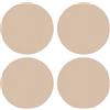 PATIKIL 4 Piatti 10 Ruota da Ceramica, 1/3 Sistemi Piatti Rotondi Spessore Fori Pre-Pin a 10 Distanza per Tutte Ruote Ceramica Standard