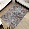 GBiancheria Tappeto Kilim Aydin Antimacchia Disegno Etrico Multicolore (60x120cm, 1319)