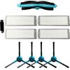 EpheyFIF Per Netbot LS22 Robot Aspirapolvere Pezzi di Ricambio Bundle Include Spazzola Principale & Filtri
