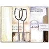 MAQA 100 pz tovagliette carta monouso Delux, Tovaglietta americana Tema Bistrot 35x50 cm, ideale come sottopiatto in cellulosa