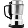 WATIIFUFU Macinatore Elettrico per Uso Domestico in Acciaio Inossidabile, Macinatura Fine e Multifunzionale, per Chicchi di Caffè e Spezie, per Attività All'aperto