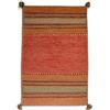 SpazioTessile Passatoia Corsia Tappeto Orientale 100% Cotone Nappe Kilim 9 Misure 6 Colori ch (Arancio, 120x180)