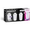 AQUAPHOR 4 cartucce filtranti acqua Aquaphor (3 x A5 plus 1 x A5 Magnesium) compatibili con caraffe filtranti Arctic, Prestige, Provence di Aquaphor. Capacità di 350 litri. Tecnologia AQUALEN TM.