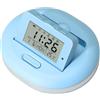 SPORTARC Sveglia LED intelligente con due programmi di allarme, funzione di vibrazione senza disturbare, funzione snooze e conto alla rovescia per lo studio (blu)