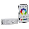 Planetitaly Centralina controller RGB multicolore RF 2.4Ghz 12.5A 3CH dimmer 1224V dc 288W strisce luci LED con telecomando