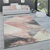 Paco Home Tappeto Salotto Moderno Pelo Corto Pastello Vintage Astratto Diversi Stili, Dimensione:240x340 cm, Colore:Multicolore