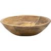 Spetebo Mango - Ciotola rotonda per alimenti, Ø 30 cm, in legno naturale, ciotola da portata, decorazione da tavolo, per piccoli oggetti