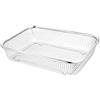 YARNOW Scolapiatti in acciaio inox, rettangolare, 30 x 22 x 6 cm, per frutta, verdura, cestino da cucina, pratico e durevole
