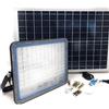openspaceshop Faro led 800W smd con pannello solare luce fredda bianca faretto led esterno giardino