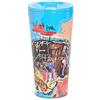 Corkcicle - Bicchiere Basquiat, 460 ml, colore: Blu