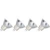 Riuulity Lampadina da 4 Pezzi Lampadina da 12 LED Lampadina per Mr11, Base a Doppio Perno per Luce da Binario per Luce di Paesaggio, Faretti per Lampade Decorative (Bianco freddo)