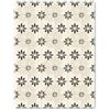 Panorama Tappeto in Vinile - Tappeti in PVC Grandi - Tappeto da Cucina, Corridoio e Soggiorno - Modello Vera Grigio 120x160 cm
