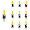 TECNOLUX EURO-Lampadina LED G4 LED COB 220V 3000 K Luce calda 2 W, equivalente a 20 W alogena (10 unità) 6491