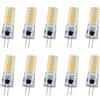 Ruiandsion Lampadina LED G4 220V 5W AC85V-265V Luce Calda No Dimmerabile Sostituzione Alogena 50W Efficiente dal Punto di Vista Energetico per Decorazione Interna Casa Lampada da,10PCS