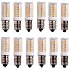 OUGEER 12-Pezzi Lampadina LED E14 5W Equivalenti a 50W E14 Lampadina Alogena Bianco Caldo 3000K 500LM Cappa da Cucina LED Non-Dimmerabile AC220-240V