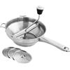 Gvblkq Tomato Sauce Maker Machine, Stainless Steel Food Mill, Applesauce Maker, Stainless Steel Rotary Food Mill Sieve Grater, Vegetable Strainer Sauce Maker To Grind And Puree Food