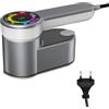 DONGKER Ferro da Stiro, 1200W Ferri Stiro Vapore Viaggio con 6 Modalità di Stiratura Intelligenti, Stiratrici Portatile con Serbatoio da 120 ml e Display a LED per Viaggio e Casa