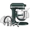 KitchenAid Robot da Cucina - Artisan - Robot da cucina multifunzione con ciotola sollevabile - Con 5 accessori in acciaio inox - 6,6L - Pebbled palm
