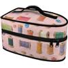 Ronyme Borsa porta ferro da stiro con cerniera e maniglia, borsa porta ferro da stiro portatile, organizer portatile per esterni, viaggi, armadio