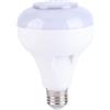 Haofy Lampadine Colorate Led, E26/E27, Altoparlante Bluetooth Rgb, Cambia Colore, Con Porta Usb E Telecomando Per Feste, Casa, Halloween, Decorazioni Natalizie (Controllo Bluetooth)