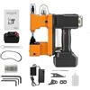 XINHAN Strumento di rilegatura elettrico, Confezionatrice industriale elettrica for borsa for macchina da cucire con macchina for cucire portatile a sacco con batteria al litio da 2200 MAh Sigillatore tendit