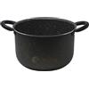 NAMAI - Pentola Antiaderente 24 cm, Lavabile in Lavastoviglie, Pentola Cuocipasta, Adatta al forno, No Induzione, Pentole Alluminio, Made in Italy (24cm)