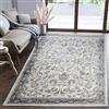 Mazovia Tappeto Salotto Moderno Pelo Corto - Tappeti Moderni Soggiorno - Tappeti Camera da Letto - Tappeti Grandi Dimesnioni - Motivo Orientale Ornamenti Tradizionali - Crema Grigio - 160x220 cm