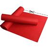 MASTERBRICO.COM Tappeto Rosso Lungo per Festa, Matrimonio, Natalizio - Passatoia Rossa Natalizia per Cerimonia Red Carpet (1x15mt, ROSSO)