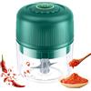 Generic Tritatutto per aglio, cubettatrice per aglio - Macina aglio elettrico portatile - Taglia aglio wireless, robot da cucina con ricarica USB, tritatutto per verdure, frullatore per aglio per, frutta