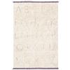 Lorena Canals - Tappeto lavabile per bambini. Rugcyled ABC in colore naturale - Fatto a mano in forma rettangolare e realizzato in cotone naturale e coloranti non tossici - Dimensioni:140x200cm