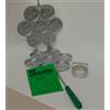 TOYSMANIA NUOVO MODELLO TIGELLIERA 7 POSTI PM + TAGLIAPASTA + RICETTA PESO 3 KG TIGELLA TIGELLE TIPICO MODENESE