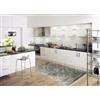 By Suardi Tappeto Suardi Passatoia Cucina Bagno Modello TAMIGI col Grigio Made in Italy (55x280)