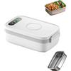 Generico Electric Lunch Box for Adults Self-Heating Food Warmer 7 Time Settings 14000mAh USB Rechargeable Portable for Office, Outdoor, Students