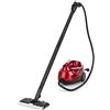 GYMAX Pulitore a Vapore Professionale 2000W per Uso Domestico, Scopa a Vapore Elimina il 99,9% di Virus, Rosso, 114,3x43,2x22,9 cm (Rosso)
