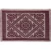 Markotex Tappeto Sardo Stuoia Passatoia tappeto bagno 100% Cotone Made In Italy prodotto in sardegna (Bordeaux, 40x60)
