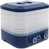 YOICUATGNA Essiccatore con 5 vassoi, disidratatore alimentare con regolatore di temperatura 35 - 70 °C e timer 48 H, display LED, essiccatore a bassa rumorosità, disidratatore alimentare per carne, frutta