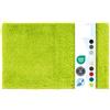 KARAT - Tappetino da bagno lavabile - Tappeto ultra morbido con retro antiscivolo - Tappeto doccia - Tappeto bagno spesso, assorbente e soffice - Zerbino in microfibra - Sky, verde mela, 60 x 100 cm
