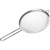 TopHomer Colino da cocktail, 8-25 cm, in acciaio inox, a maglia fine, colino conico con manico, essenziale per la cucina, per tè, caffè, polvere e zucchero
