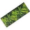Tex family Tappeto Runner da Cucina Passatoia Antiscivolo Foglie Verdi Marijuana Made in Italy - Cm. 50x300