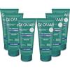 GEOMAR | Gel Drenante Effetto Freddo contro le Imperfezioni della Cellulite, fornisce Gambe Leggere, Ingredienti al 95% di Origine Naturale, Made in Italy, 6 x 200 ml