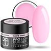 PALU salon system PALU - Gel costruttore per unghie - Gel UV/LED - Nail Art - Tissotropico, auto-livellante, multifunzionale - Brillantezza intensa, duro, senza limatura - Estensione e rinforzo - 45 gSoft Pink