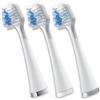 Waterpik Triple Sonic Testine di ricambio per spazzolino da denti, 3 pezzi, colore bianco