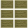 Natura Collection 6 x Saponetta di Marsiglia (125 g) a base di Olio di Argan Savon Argan peso totale 750g Idratante provenzali saponi francesi