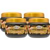FEI FAN Crema Per Capelli RIGENERANTE All'Olio Di Argan, Impacco Ammorbidente Per Tutti i Tipi Di Capelli. Aiuta a Proteggere i Capelli Dallo Stress Causato Dagli Agenti Atmosferici e Smog 500ml (4 Barattoli)
